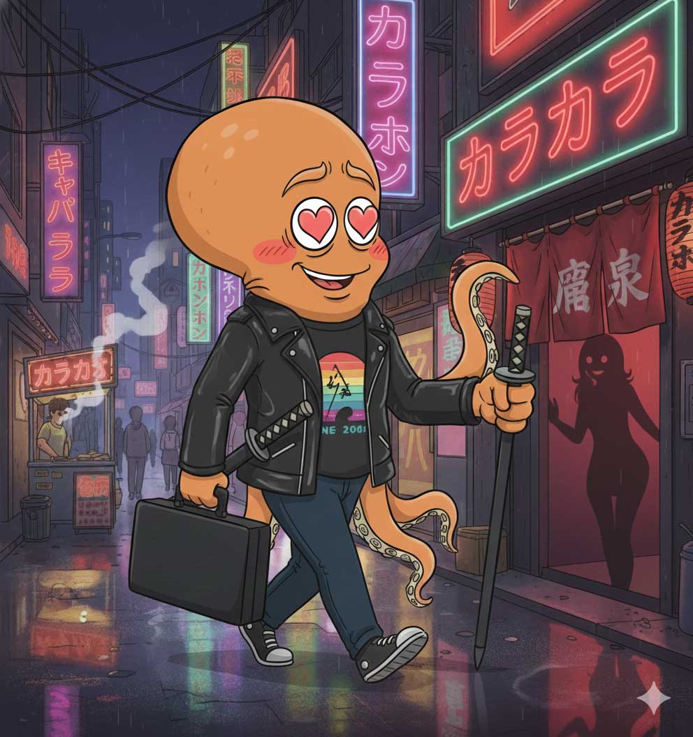 エロサイトの裏柳生の管理人の絵