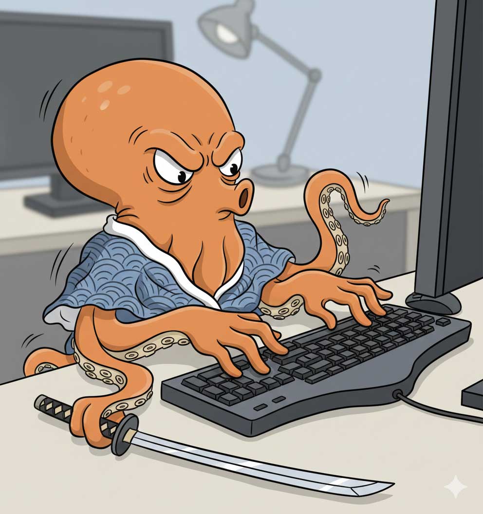 エロサイトの裏柳生の管理人の絵